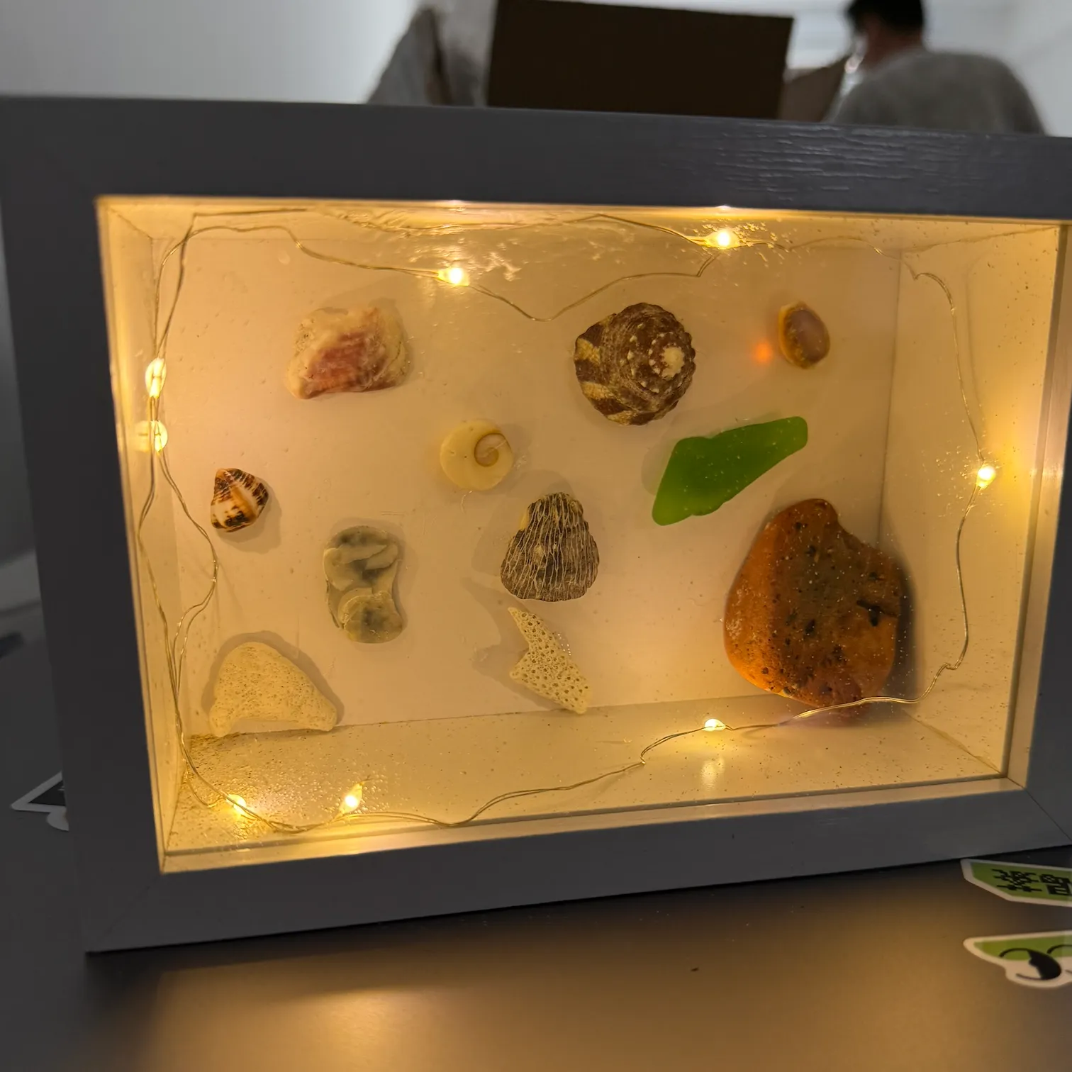 她留下来的唯一有链接的东西